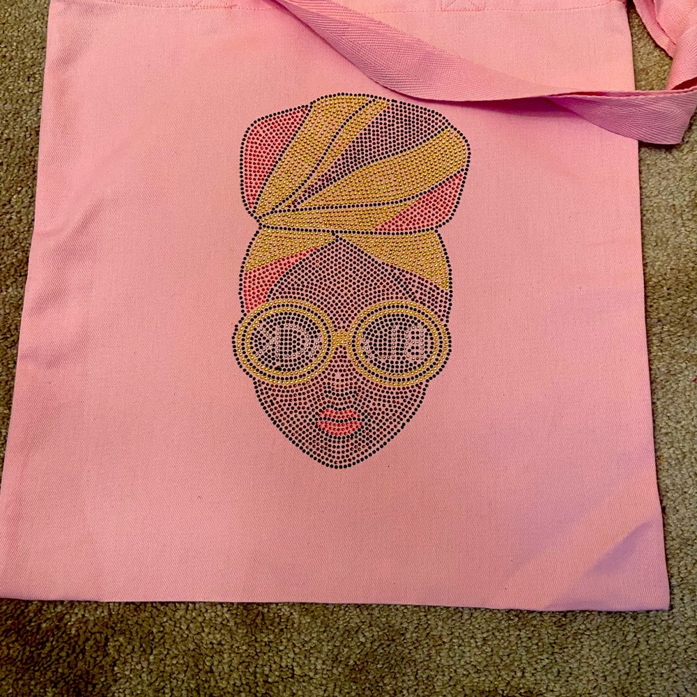 100% COTTON CANVAS TOTE BAG..SIZE: 15"W x 16"H